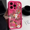 thumbnail image 5 of Flower Phone Case For iPhone 11 13 12 15 14 Pro Max Case iPhone XS XR X 7 8 15 Plus SE 2020 Shockproof Bumper Soft Cover Fundas 2DF26 For iPhone 11Pro Max, 5 of 5