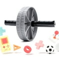 thumbnail image 2 of Abdominal Workout Roller Abdominal Muscle Trainer Wheel Homes Gym Fitness Equipment Workout Wheel, 2 of 8