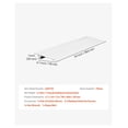 thumbnail image 4 of Door Threshold Ramp 1 Inch - Aluminum Alloy 800 lb Capacity Wheelchair Ramp for Home, Scooter, Bike, Walker - Portable Step Ramp for Easy Access, 4 of 9