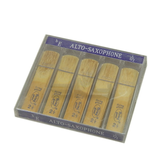 Flying Goose Alto Saxophone Reeds Strength 2.5, Pack of 10