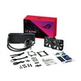 thumbnail image 2 of ASUS ROG Strix LC II 360 All-in-one AIO Liquid CPU Cooler 360mm Radiator, Intel LGA1700, 115x/2066 and AMD AM4/TR4 Support,Triple 120mm 4-pin PWM Fans, 2 of 3