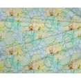 thumbnail image 5 of oneOone Polyester Spandex Yellow Fabric Leaves & Clover Diy Clothing Quilting Fabric Print Fabric By Yard 56 Inch Wide, 5 of 6