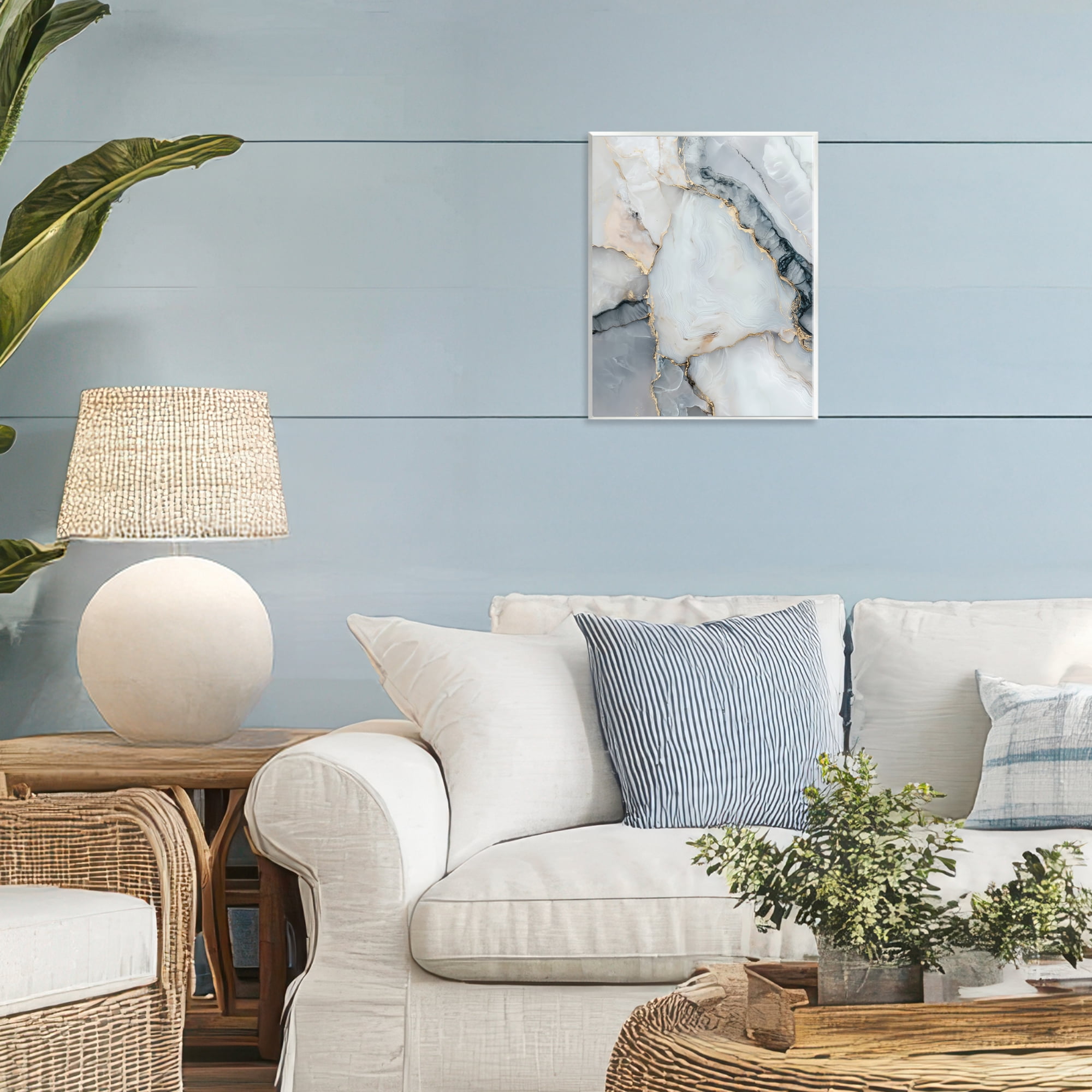 Stupell Industries Luxe Stone Geode Wall Plaque Art, design by Svetlana Aleynikova