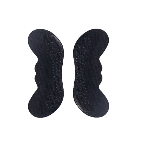 2pcs Men Women Heel Pain Relief Heel Grips Foot Care Protector Sport Shoes Heel Liner Protector High Heel Shoe Pads Heel Cushion Heel Shoe Insoles BLACK 6MM