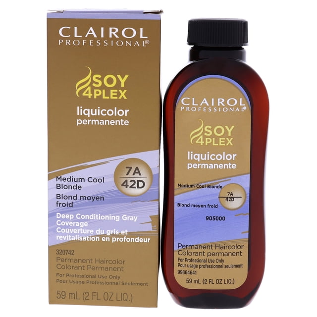 Color de cabello Clairol Professional Liquicolor permanente 42D Rubio medio frío 2 oz