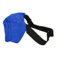 thumbnail image 2 of DALIX Adjustable Waist Strap Unisex Fanny Pack, Polyester, Royal Blue, 2 of 5