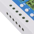 thumbnail image 3 of Panel controlador de carga solar PWM Regulador inteligente Pantalla LCD ajustable 2 puertos USB 12V 24V Blanco, 3 of 8