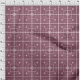 thumbnail image 4 of oneOone Georgette Viscose Pink Fabric Asian Tile Diamond Craft Projects Decor Fabric Printed By The Yard 42 Inch Wide, 4 of 4