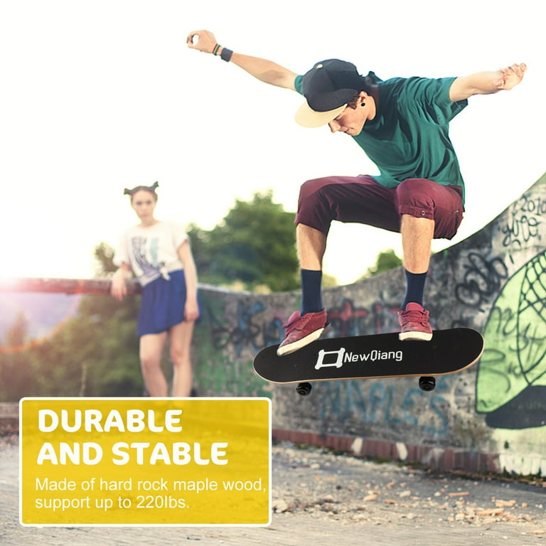 31 Inch Skateboard Complete for Beginner and Adults for Trick