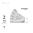 thumbnail image 3 of Juego de 5 cucharas dosificadoras KitchenAid, color blanco, 3 of 5