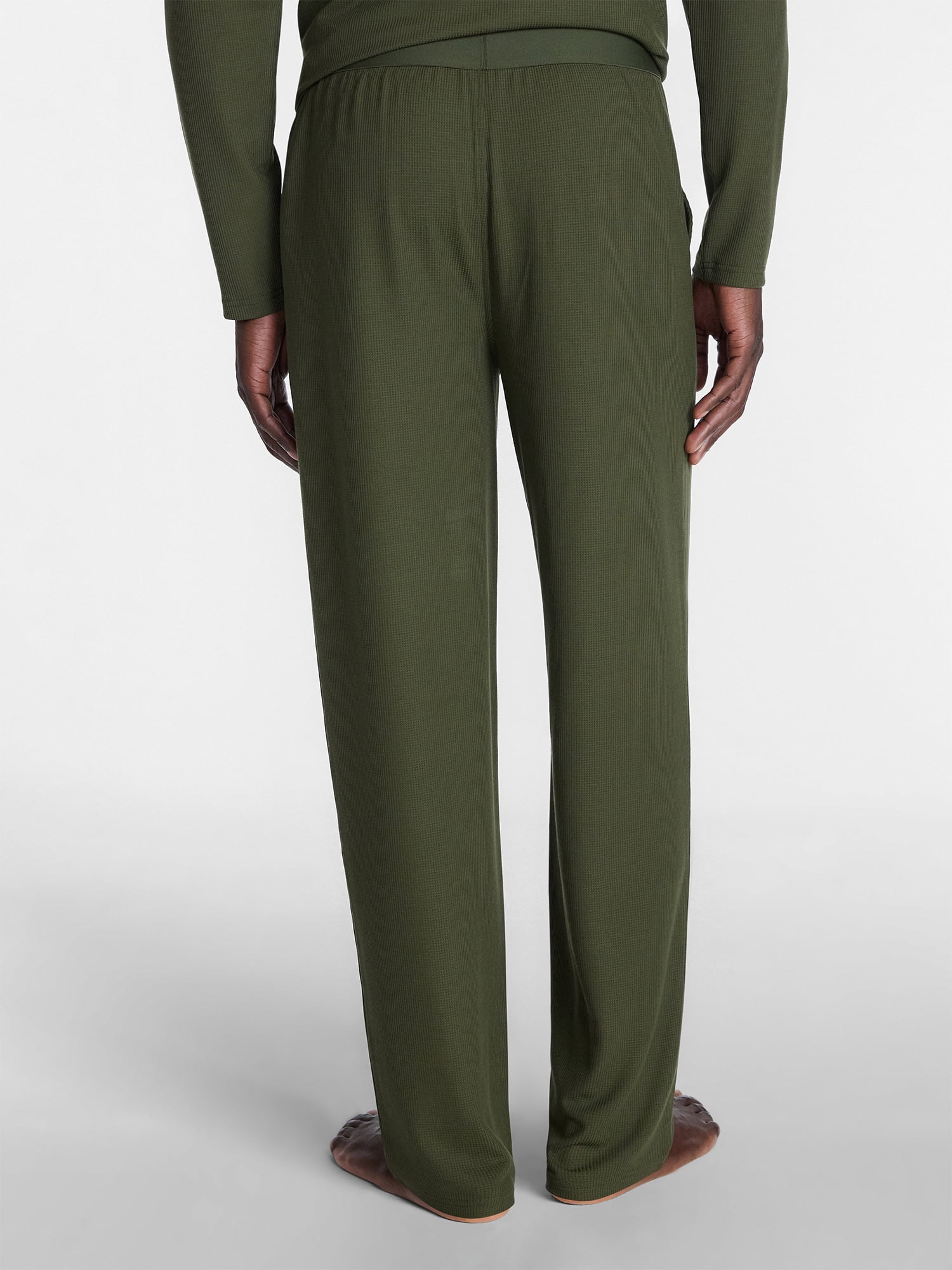 George Men's Waffle Knit Sleep Pants, Sizes XS-3XL