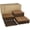 Brown-3, variant on 22 count Composite Deck Tiles, 12"X12" Solid Acacia Flooring for Outdoor & Indoor, Weather Snap Together Patio Tiles for Balcony, Poolside, Deck,Brown
