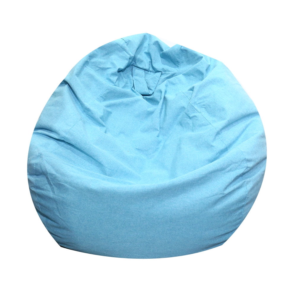 stuffed storage bean bag chair cover no filler beanbag replacement cover  lazy lounger cover sofa chair couch bag cover perfect storage solution for