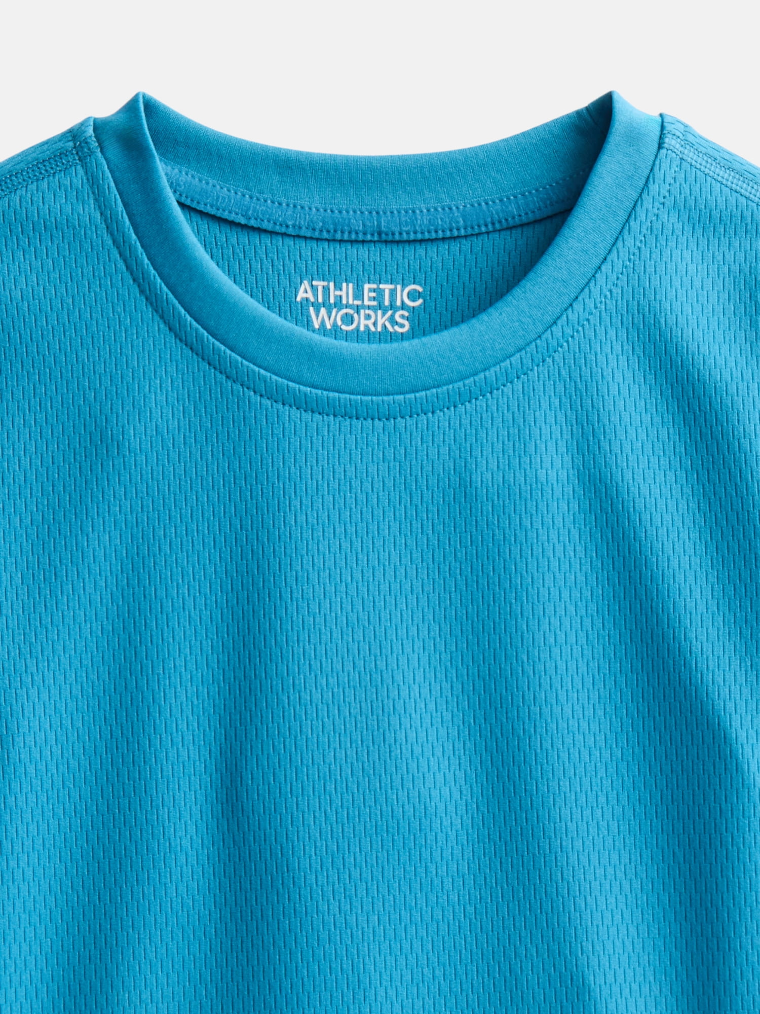 Athletic Works Boys Active Mesh Tee, Sizes 4-18 & Husky