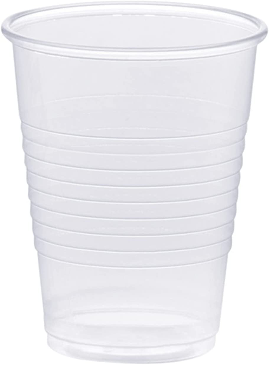 Turbo Bee 500Pack 9 OZ Clear Plastic Cups Cold Party Drinking Cups  Transparent Plastic Cups Bulk Disposable Cups for Wedding Thanksgiving  Christmas Party 500pack-9oz