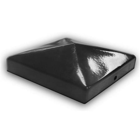 Pylex International 422228353 12023 Steel 66 Post Cap Black