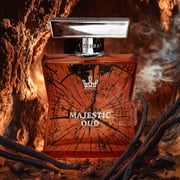 Eternal Fragrance MAJESTIC OUD, Smooth Oud, Smoky Woods Eau de Parfum, Inspired by Oud Wood, Unisex Perfume, Cologne, 3.4 oz (100ml) Spray