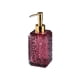 thumbnail image 2 of Dispensador de jabón líquido recargable para baño, cocina, gel de ducha, champú, loción. Envase de vidrio reutilizable con bomba, 320 ml, blanco, gris, rojo, dorado., 2 of 6