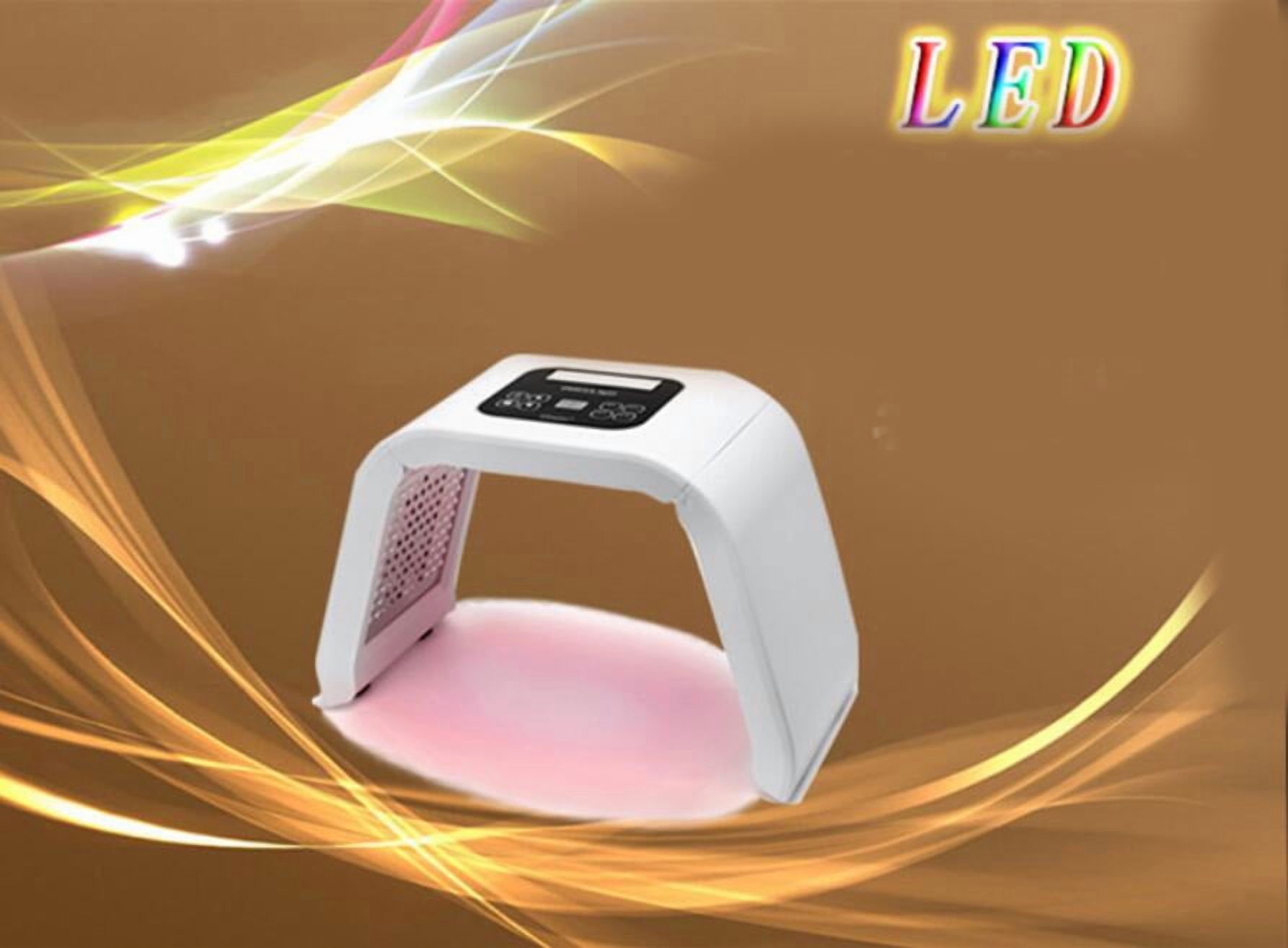 Facial LED Multi-Color Light Therapy Device