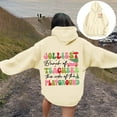 thumbnail image 2 of WILLBEST Sudadera con Capucha para Mujer, Estilo Invierno, con Forro de Terciopelo, Holgada y Cómoda, Ideal para Estudiantes (Modelo 1191) Mediana, 2 of 6