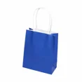 thumbnail image 1 of 10/20/30/50 piezas Mini bolsa de papel Kraft pequeña con asas Bolsa de regalo para festivales Bolsas de compra de dulces de alta calidad, 1 of 5