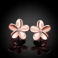 thumbnail image 5 of BNNG Chic And Sophisticated Ear Studs Beautiful Flower Shaped Earrings Sweet Flower Earrings For Women Stylish Geometric Alloy Earrings Classic Minimalist Bar Earrings, 5 of 9