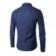 thumbnail image 2 of Camisa De Manga Larga De Impresión De Hombres Vaquero, 2 of 6