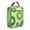 Olive-green, variant on Hawaiian Hibiscus Insulated Lunch Tote – Tropical Jungle Leaves and Exotic Flowers Pattern, Spacious Waterproof Thermal Cooler Bag Perfect for Summer Beach & Picnic
