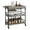 Gray, variant on Bar Cart for The Home, Rolling Home Bar Serving Cart on Wheels, 3 Tier Liquor Beverage Carts with Wine Rack and Glass Holder for Kitchen, Living Room, Dining Room