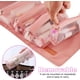 thumbnail image 3 of Neceser de cosméticos, bolsa de aseo extraíble para mujer, neceser de maquillaje, bolsa de maquillaje, bolsa de maquillaje para mujer, bolsa de maquillaje con 4 compartimentos, bolsa de, 3 of 3