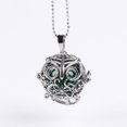 thumbnail image 1 of Owl Animal Necklaces Pendants Locket for Women Stone Lapis Lazuli Jewelry, 1 of 6