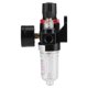 thumbnail image 3 of Compresor de aire ANGGREK regulador trampa de humedad 1/4 filtro lubricador Negro transparente, 3 of 8