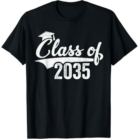 

Class Of 2035 Grow With Me Kindergarten Graduation Gift Kids T-Shirt