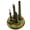 Antique Bronze, variant on LAZIOEGR Shanghai Building Collection Model Oriental Pearl Tower Global Financial Center Souvenir Decorative Figurine Elegant Gold Small Size 3.7 inches / 9.5 cm Home Office Desk Decor