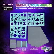 Let's Glow Studio Accessory Stickers Craft Kit
