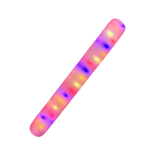 Pool Noodles, 63 Inch PVC Portable Smooth Inflatable Pool Noodle with Light for Swimming, Floating, Lake, Party
