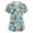Blue-A#160526NN, variant on Cartoon Animal Print Scrubs for Women Tops Stretchy S-5XL Plus Size Women's Nurse Uniform with Pocket V Neck Short Sleeve Scrubs Top
