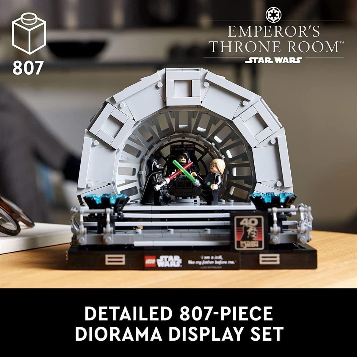 Lego Star Wars Emperor's Throne Room Diorama 75352