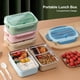 thumbnail image 5 of Contenedores Térmicos Para Almuerzo, Caja De Comida De Acero Inoxidable, Contenedores De Comida Con Compartimentos Para Escuela, Oficina, Picnic, Viajes De Trabajo, 5 of 6