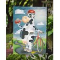thumbnail image 3 of Carolines Treasures APH0532GF Cow on a Bike Ride Flag Garden Size, 3 of 3