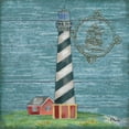 thumbnail image 2 of Brent, Paul 20x20 White Modern Wood Framed Museum Art Print Titled - Boothbay Lighthouse IV, 2 of 4