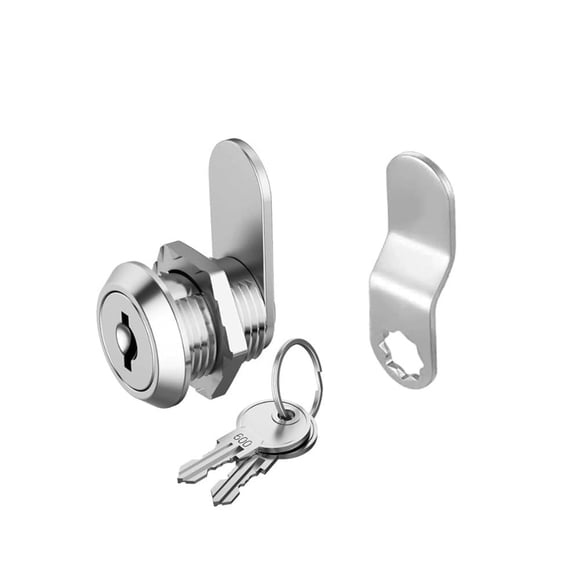 Cerradura de leva para gabinete Lhazemu de metal, llave igualada, 5/8"