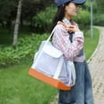 thumbnail image 6 of Pet Carrying, Soft Mesh Cat & Dog Handbag, Comfort Breathable & Easy to Use, 13 x 13 x 9 in, 6 of 6
