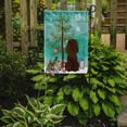 thumbnail image 2 of Caroline's Treasures BB4188GF Merry Christmas Tree Irish Water Spaniel Flag Garden Size , Small, multicolor, 2 of 3