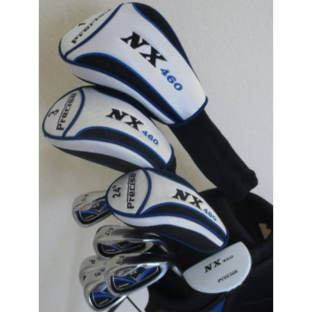 Tall Mens Golf Set Driver, Fairway Wood, Hybrid, Irons, Sand Wedge, Putter Clubs & Stand Bag +1