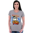 thumbnail image 3 of Airbrushed Tootsie Roll Pop Mascot Women's T Shirt Ladies Tee Brisco Brands S, 3 of 5