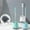 Blue, variant on Lwlmwt Toilet Brush,Bathroom Cleaning Bowl Brush Kit,Deep Cleaning,Drip-Proof,Long Handle Toilet Brush,for Bathroom Sweeping