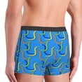 thumbnail image 3 of Goofa Colorful Snake Printed Men's Boxer Briefs Underwear, Moisture-Wicking Underwear, Trunk,Soft and Breathable Cotton Underwear-, 3 of 9