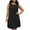 Black, variant on EINCcm Womens Plus Size Casual Dress Sleeveless Casual Pleated Loose Ribbed Knit Summer Tank Dresses