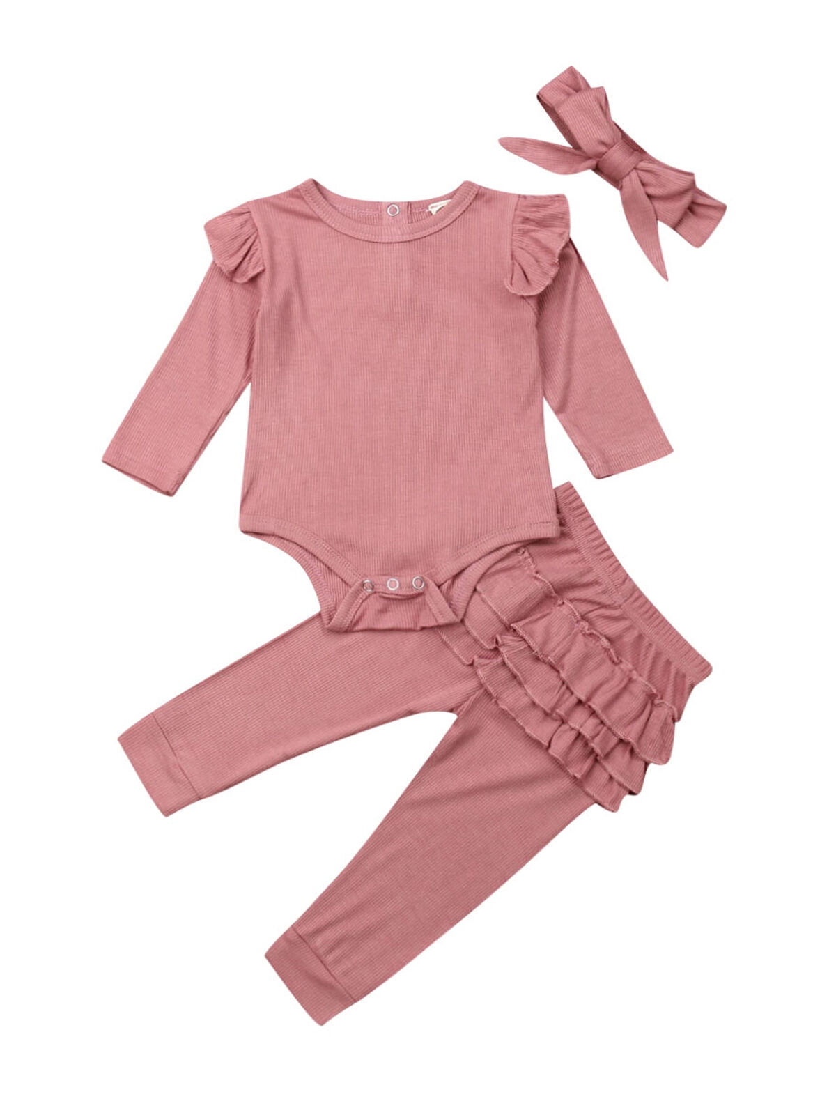 baby girl frill bodysuit